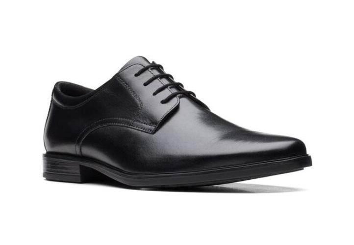 Clarks Nette Schoenen Howard Walk Zwart Wijdte G - 5059304916383 Clarks Nette Schoenen Howard Walk Zwart Wijdte G - 5059304916383