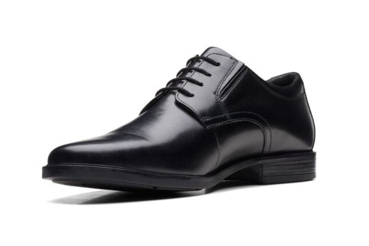 Clarks Nette Schoenen Howard Walk Zwart Wijdte G - 5059304916383 Clarks Nette Schoenen Howard Walk Zwart Wijdte G - 5059304916383