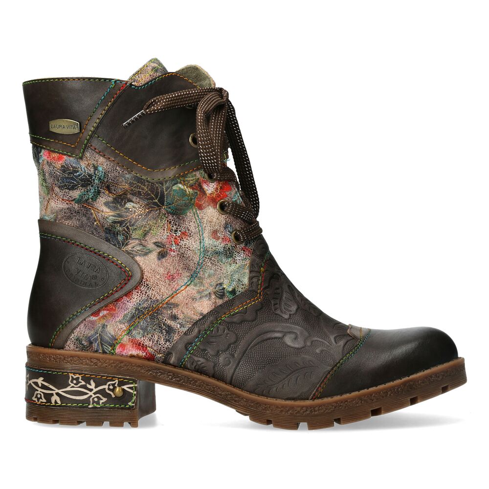 Laura Vita Veterboot Cocrailo 24 SOA0053-24F Taupe Bruin Combi - 3666138860861 Laura Vita Veterboot Cocrailo 24 SOA0053-24F Taupe Bruin Combi - 3666138860861