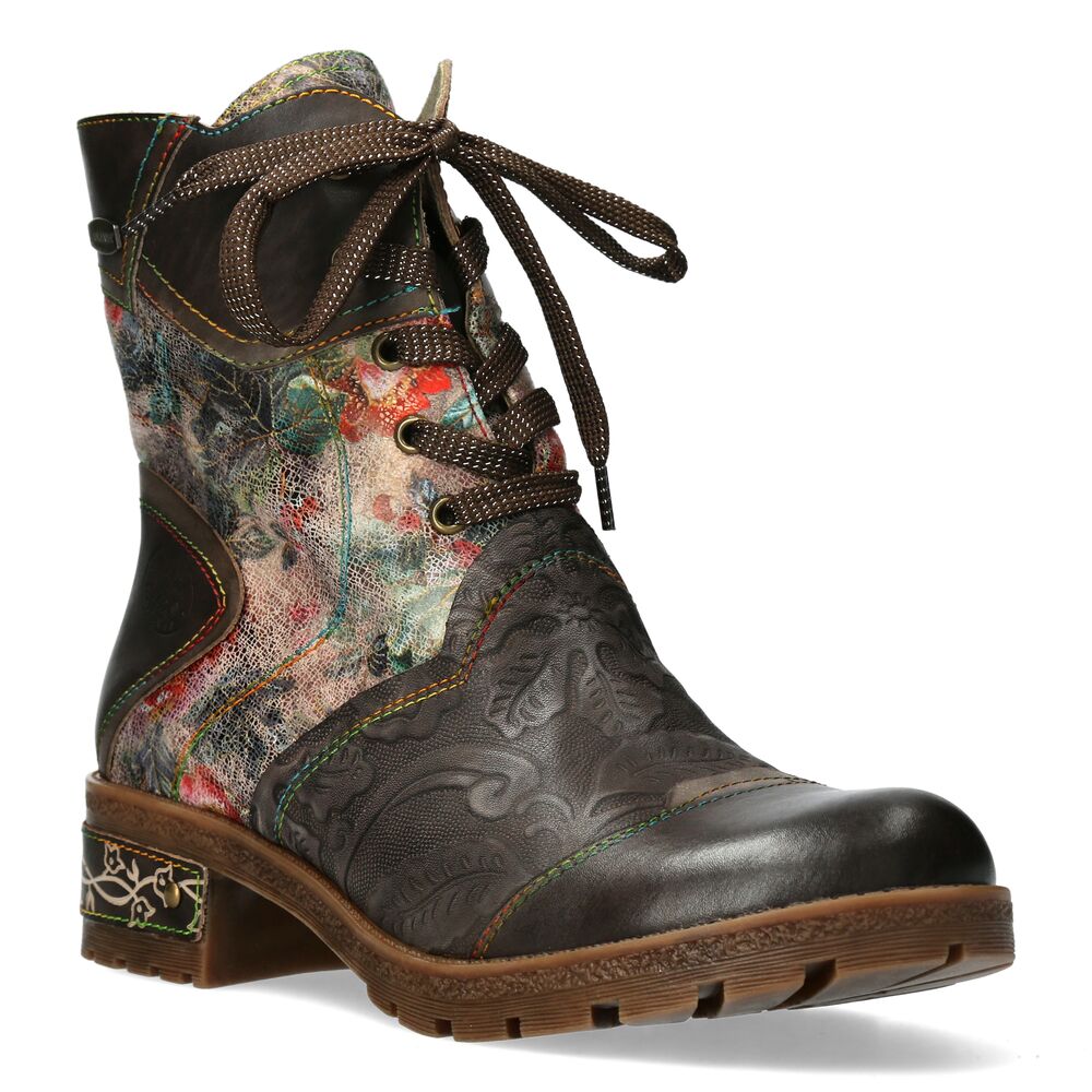 Laura Vita Veterboot Cocrailo 24 SOA0053-24F Taupe Bruin Combi - 3666138860847 Laura Vita Veterboot Cocrailo 24 SOA0053-24F Taupe Bruin Combi - 3666138860847