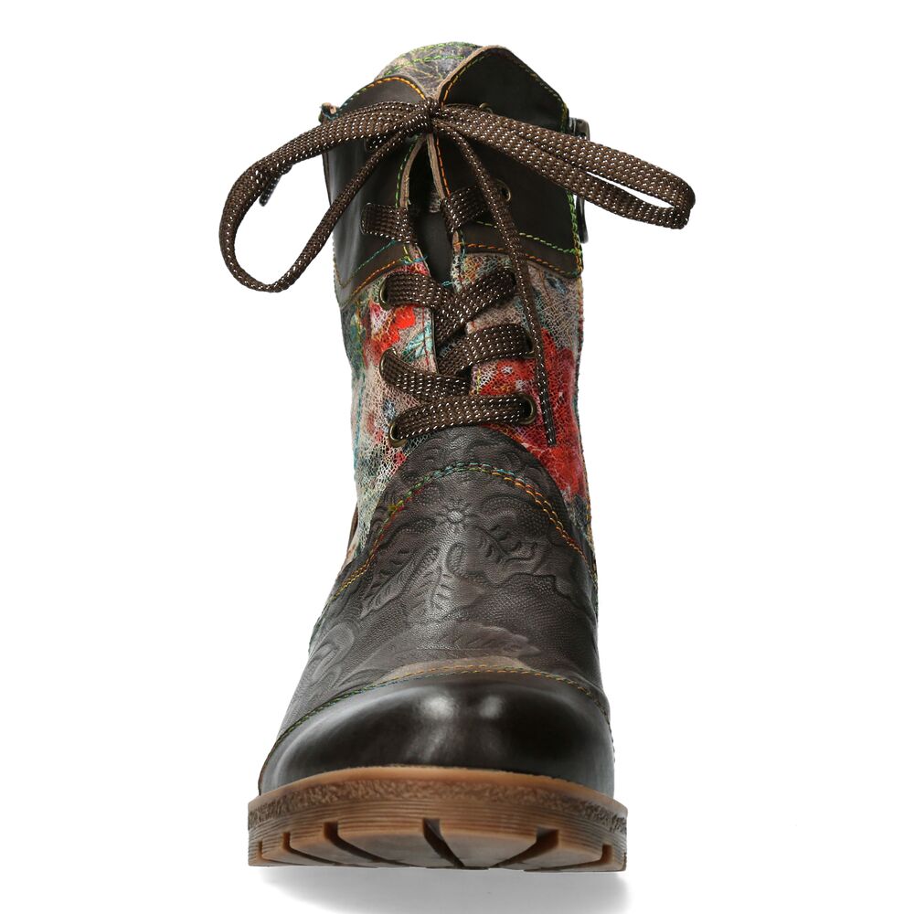 Laura Vita Veterboot Cocrailo 24 SOA0053-24F Taupe Bruin Combi - 3666138860854 Laura Vita Veterboot Cocrailo 24 SOA0053-24F Taupe Bruin Combi - 3666138860854
