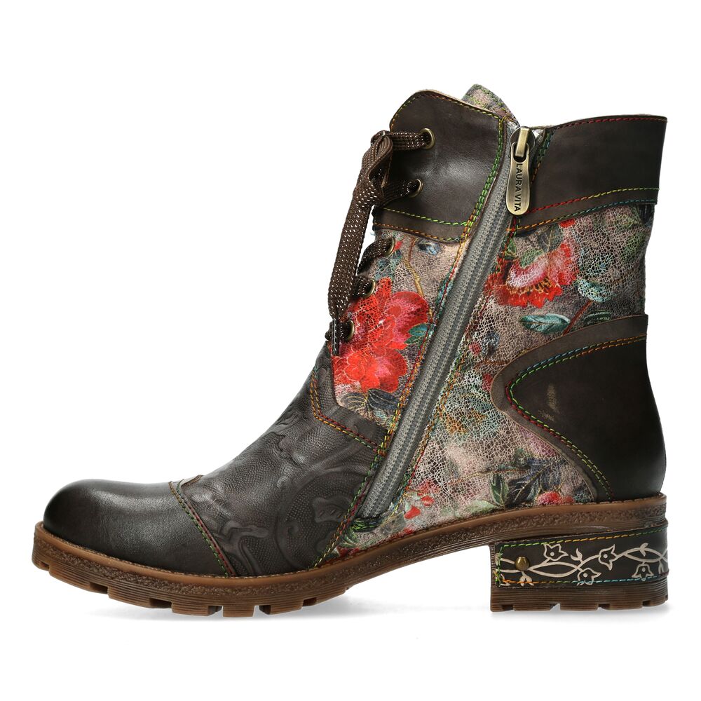 Laura Vita Veterboot Cocrailo 24 SOA0053-24F Taupe Bruin Combi - 3666138860854 Laura Vita Veterboot Cocrailo 24 SOA0053-24F Taupe Bruin Combi - 3666138860854