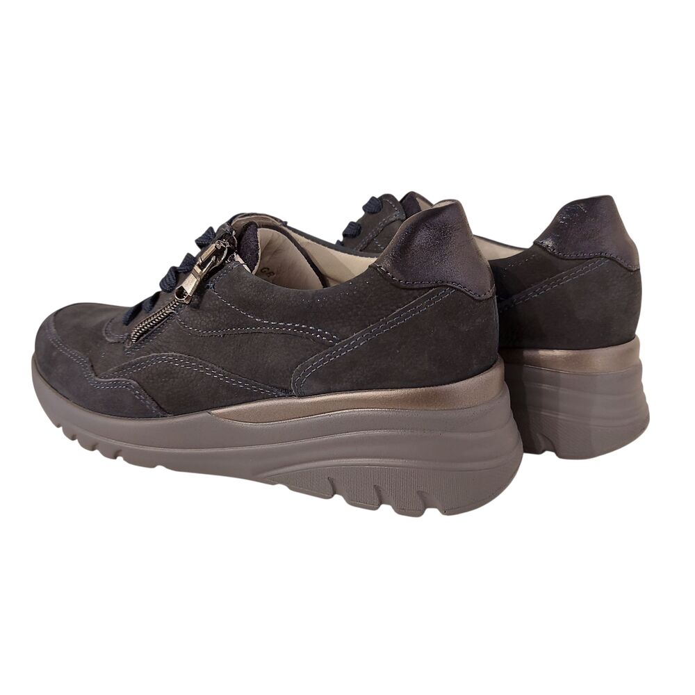 Waldlaufer Sneaker 927005 300 194 Calli Order Bronx Donkerblauw Wijdte H - 4069134212419