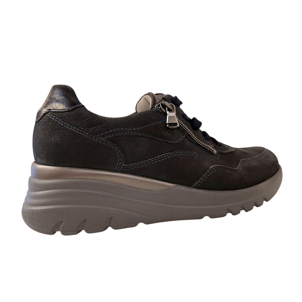 Waldlaufer Sneaker 927005 300 194 Calli Order Bronx Donkerblauw Wijdte H - 4069134212402