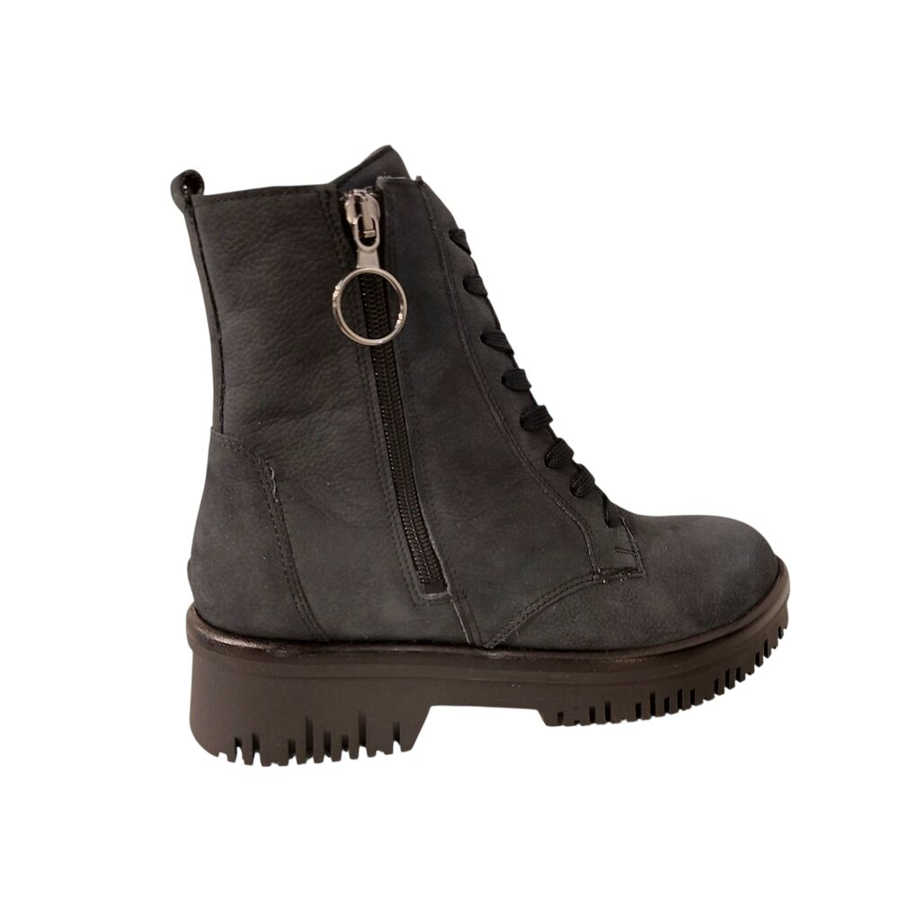 Waldlaufer Veterboot 934802 189 194 Calli Notte Donkerblauw Glitter Wijdte H - 4069134215601
