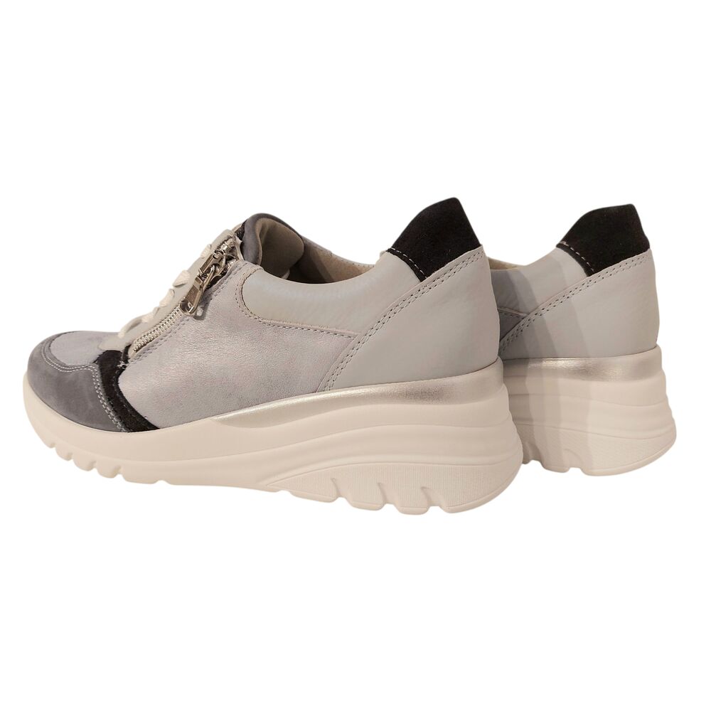Waldlaufer Sneaker 927H02 705 524 Jeans Blauw Combi Wijdte H - 4069134390803