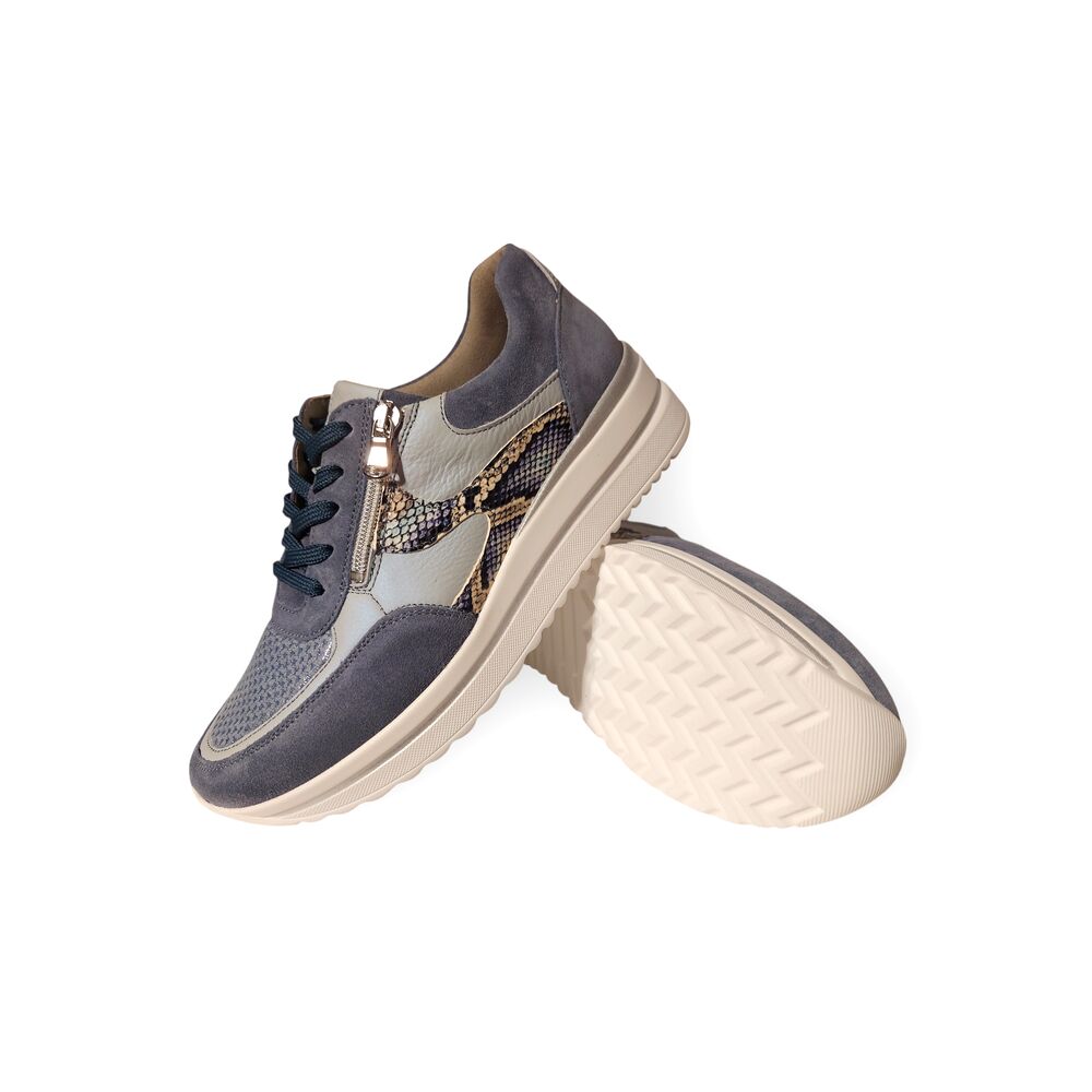 Waldlaufer Bungeez Sneaker 669K01 504 524 K Jeans Sky Blauw - 4069134356069