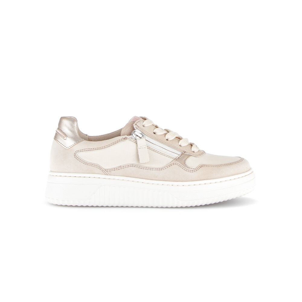 Gabor Sneaker 86.408.20 Panna Oak Bloom Beige Wijdte K - 4068283748794