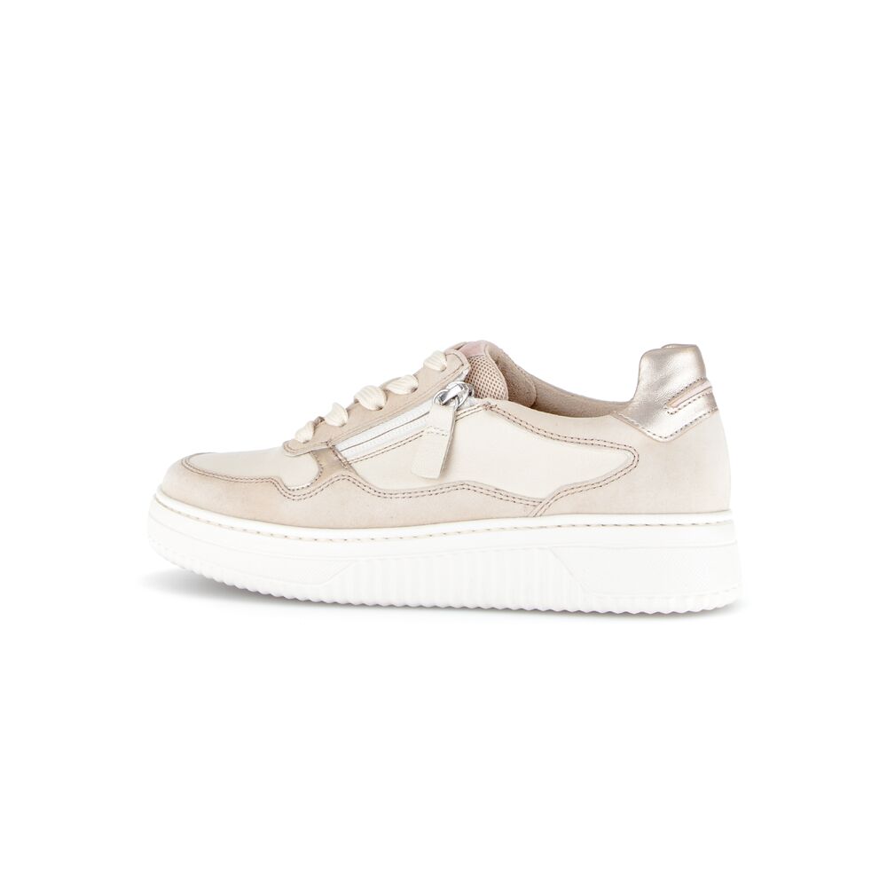 Gabor Sneaker 86.408.20 Panna Oak Bloom Beige Wijdte K - 4068283748831