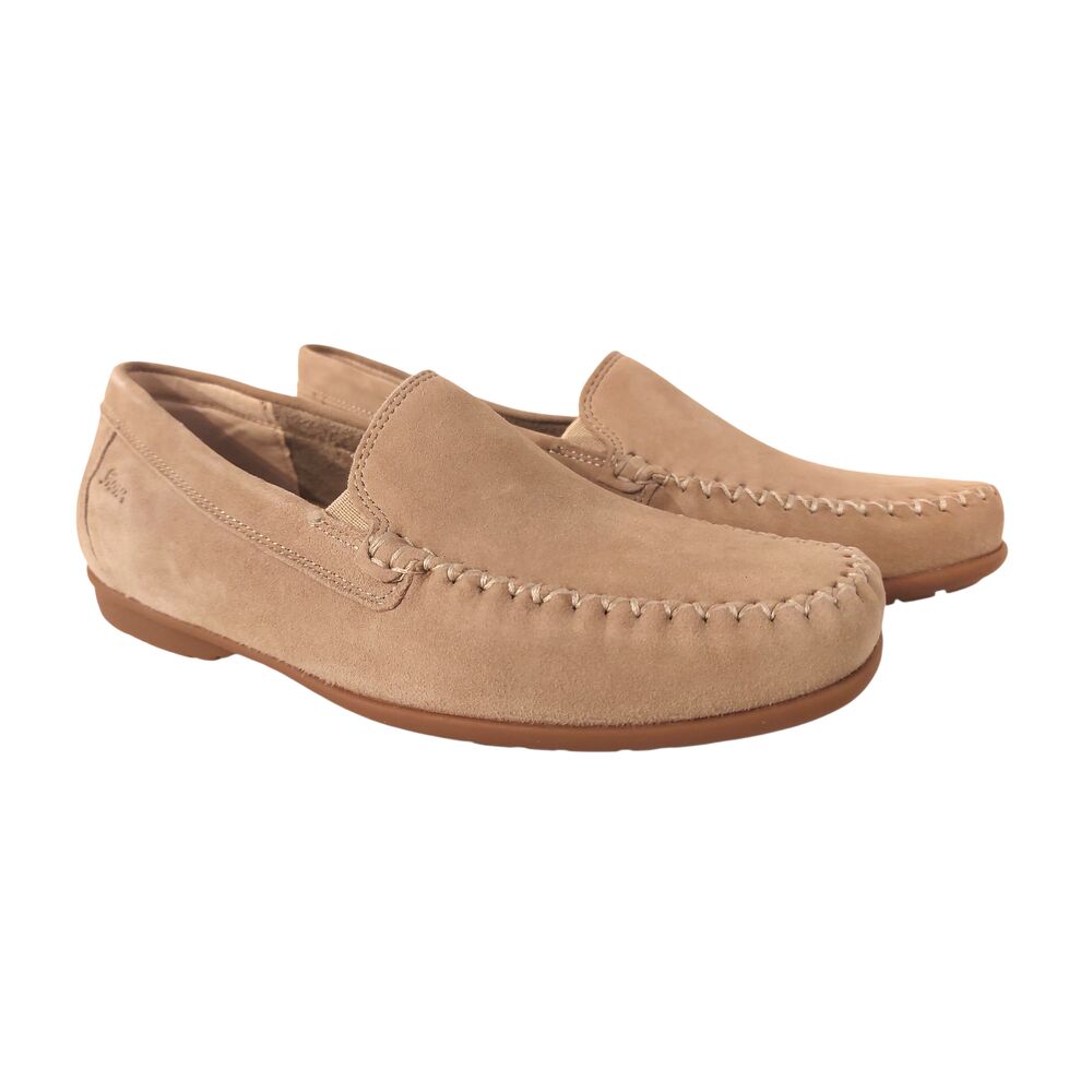 Sioux Instapper Cortizia-705-H Cocoa Taupe Suède Verwisselbaar Voetbed - 4068238103302