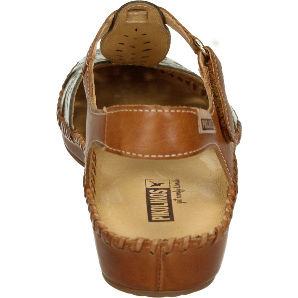 Pikolinos Sandaal P Vallarta 655 0841C1 Sage Groen Cognac Combi - 8445442475009