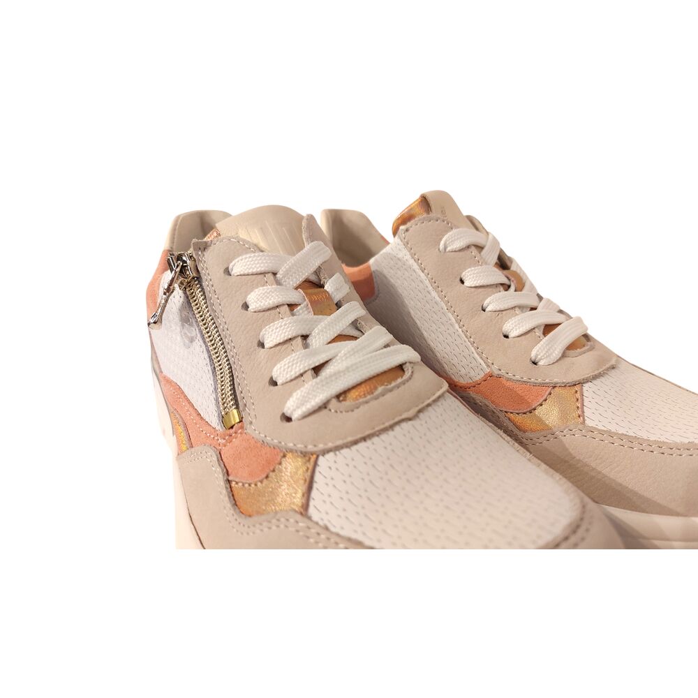 Waldlaufer Sneaker 927003 501 759 Perl Weiss Melon Wijdte H - 4069134390353