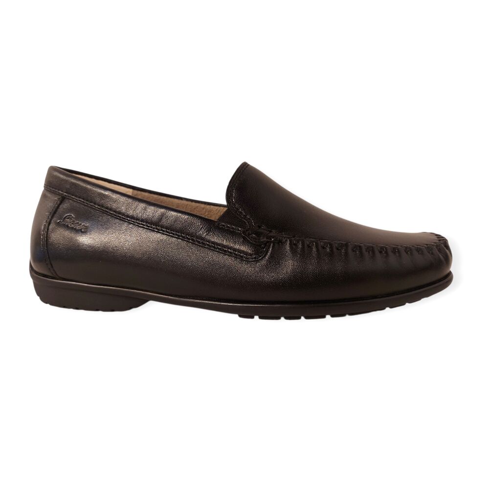 Sioux Mocassin Instapper Cortizia 705 65285 Zwart Wijdte H - 4054765932225