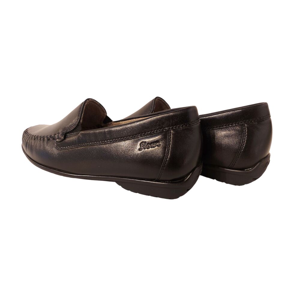 Sioux Mocassin Instapper Cortizia 705 65285 Zwart Wijdte H - 4054765932263
