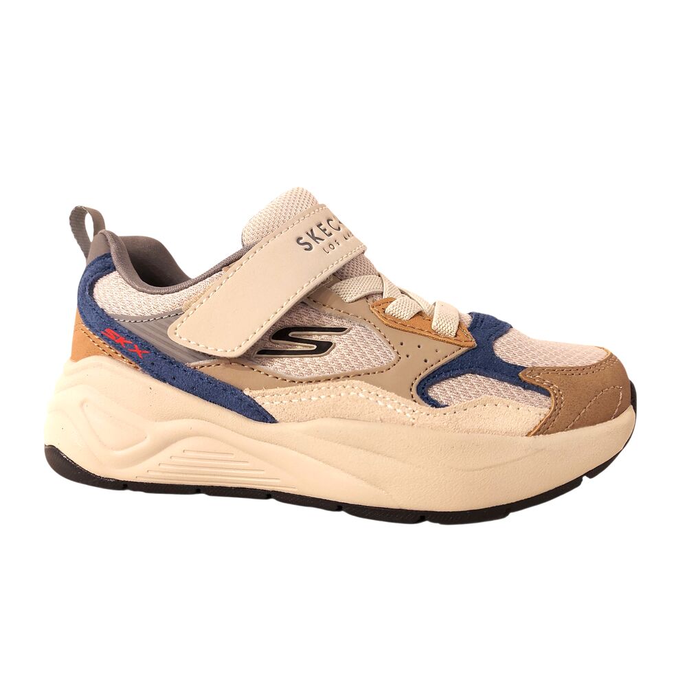 Skechers Klittenbandschoen 419001L NTBL Nova Jogger Prime Ave Natural Blue - 199025600637