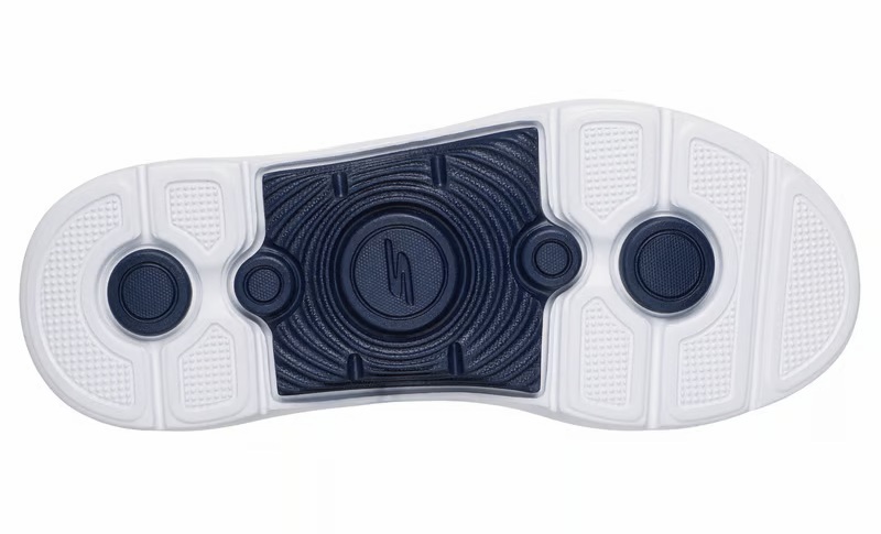 Skechers Hands-Free Slip-Ins Go Walk Arch Fit 2.0 Kathy 125342 NVW Navy White Machine Washable - 199025355230