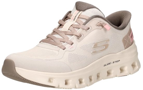 Skechers Instapper Hands-Free Slip-Ins Glide-Step Pro Pure Motion 150428 NTBR Naturel Bruin Machine Washable - 198739715965