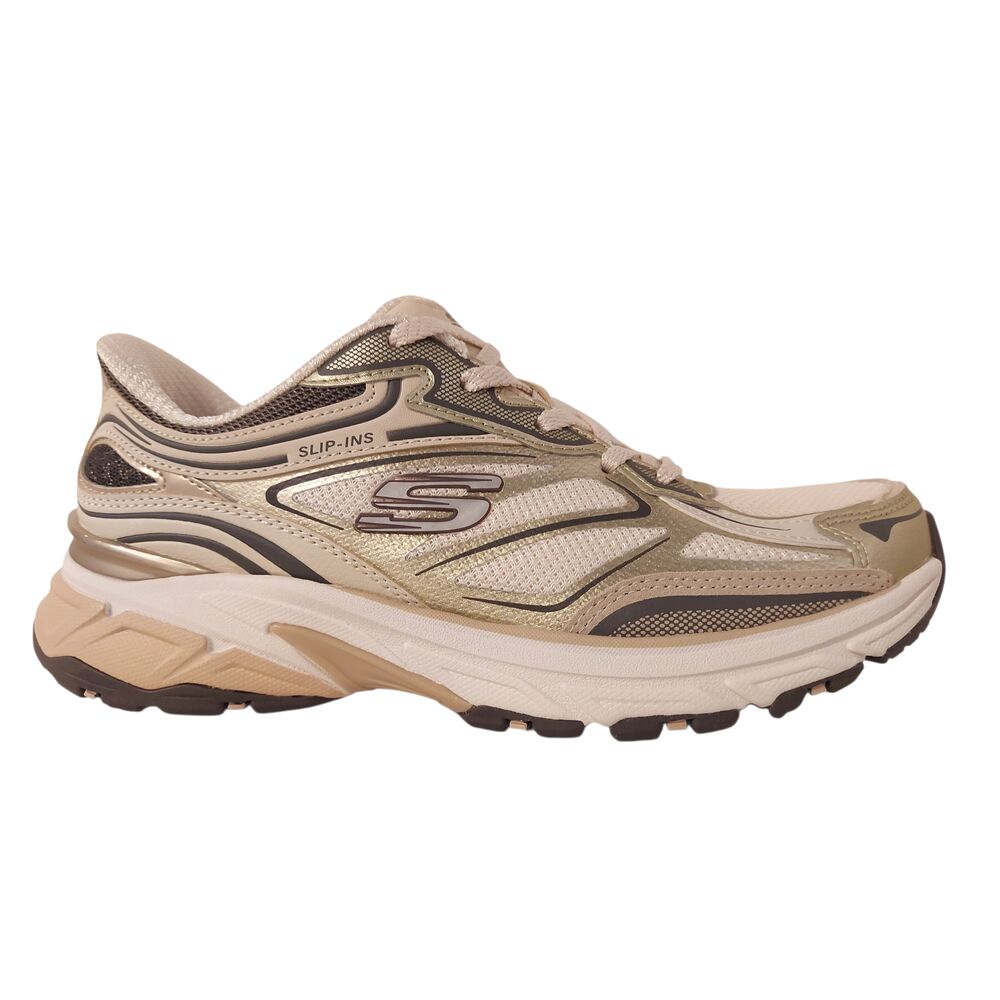 Skechers Instapper Hands-Free Slip-Ins Stamina Sport 150710 NTGD Natural Gold - 198739828580