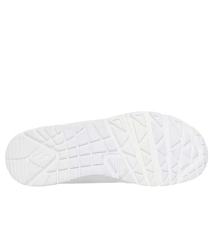 Skechers Instapper Hands-Free Slip-Ins Uno Banksia Luxe 177118 WHT White - 199025162685