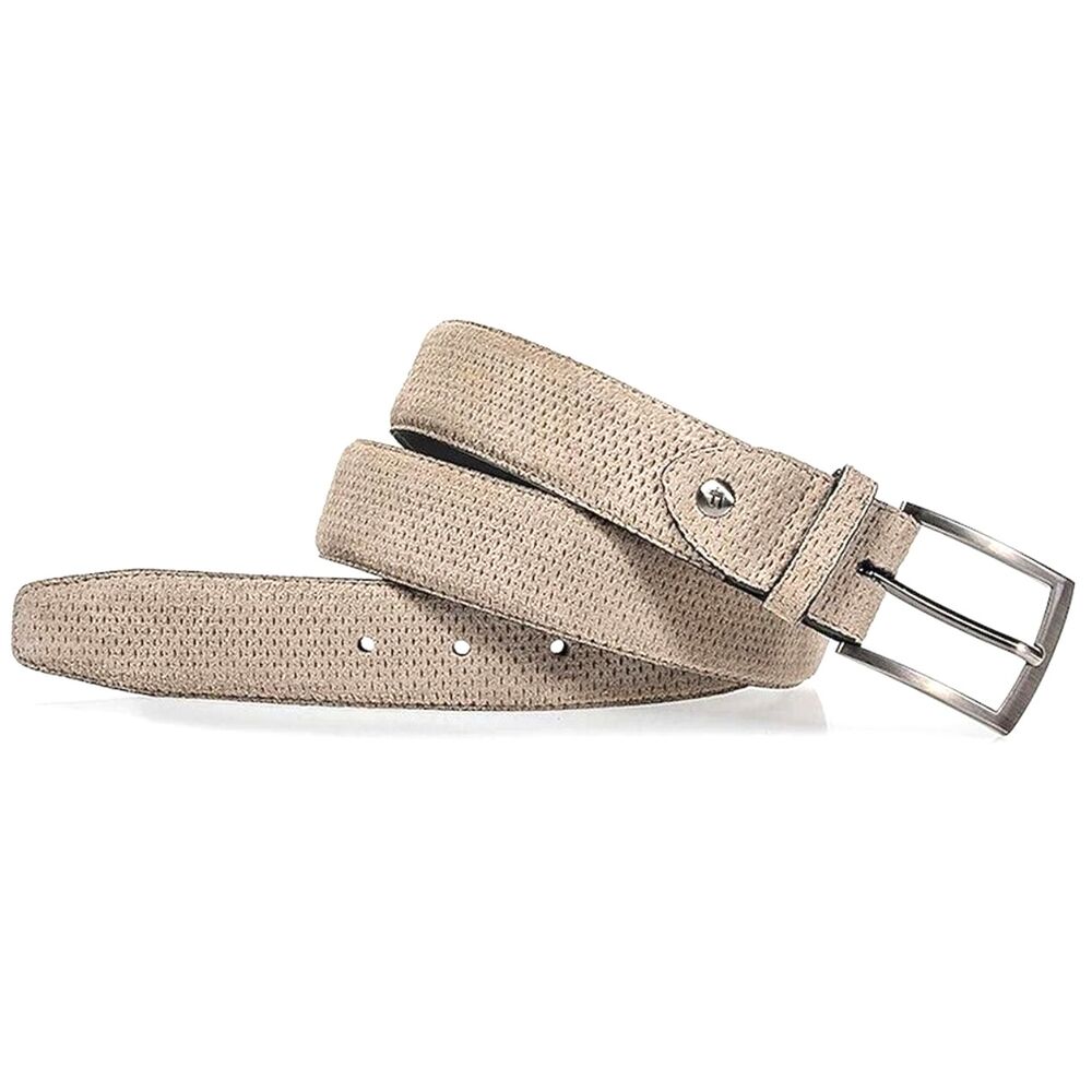 Floris van Bommel Riem De Belter 52.81 CFM-100095-22-14 Light Brown 3.5CM Breed - 8720244943131