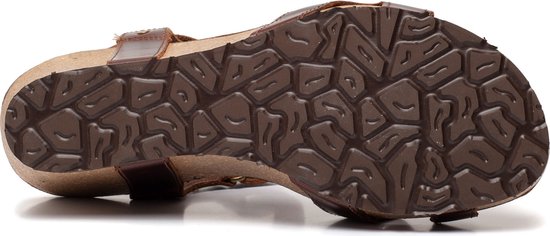 Panama Jack Sandaal Julia Clay B1 Pull-Up Cuero Bark Bruin - 8433991586482