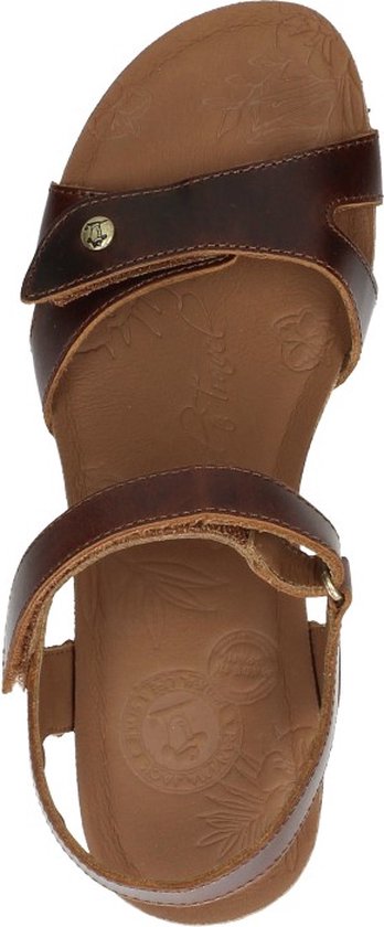 Panama Jack Sandaal Julia Clay B1 Pull-Up Cuero Bark Bruin - 8433991586437