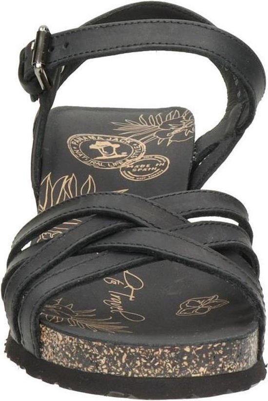 Panama Jack Sandaal Vera Basics B1 Napa Grass Negro Zwart - 8433991592681