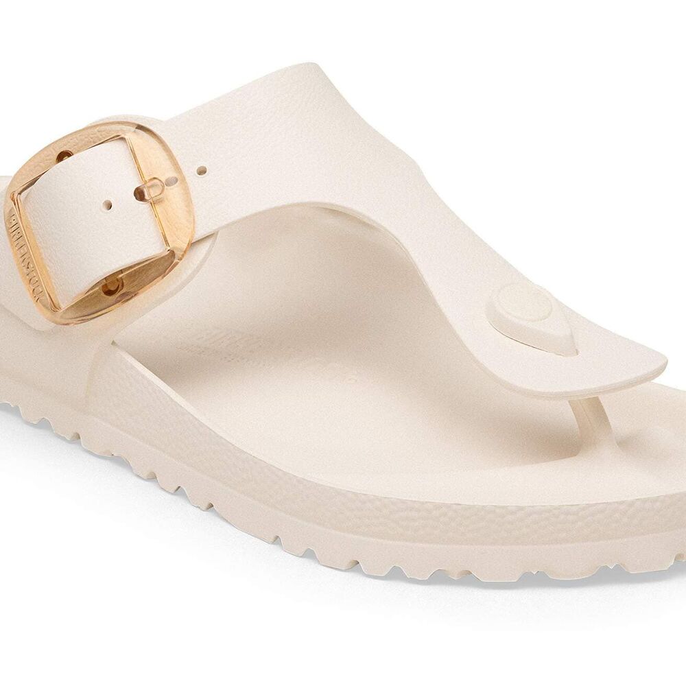 Birkenstock Slipper Gizeh Big Buckle EVA 1031366 Eggshell Normaal - 4067707652204