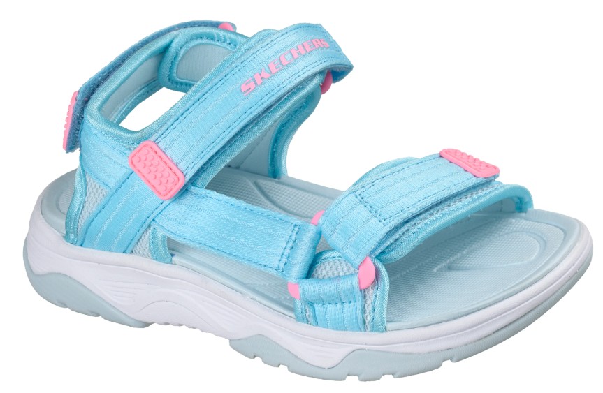 Skechers Sandaal Tread Seeker 303221L BLPK Blue Pink Machine Washable - 199252348265