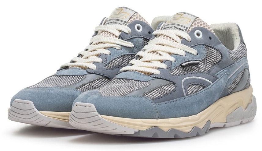 Floris van Bommel Sneaker De Rezer 01.22 SFM-10258-42-02 LightBlue - 8720244936591