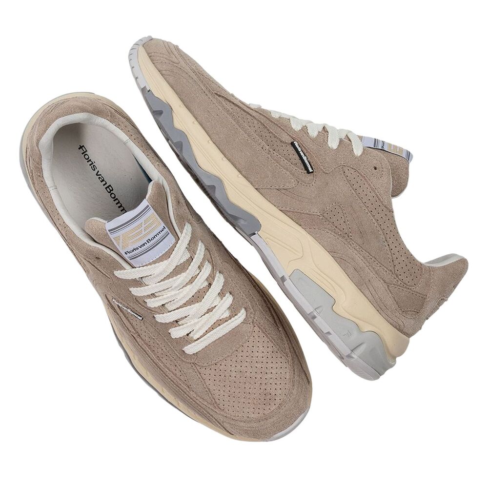 Floris van Bommel Sneaker De Rezer 02.08 SFM-10257-22-08 LightBrown Taupe - 8720244946620