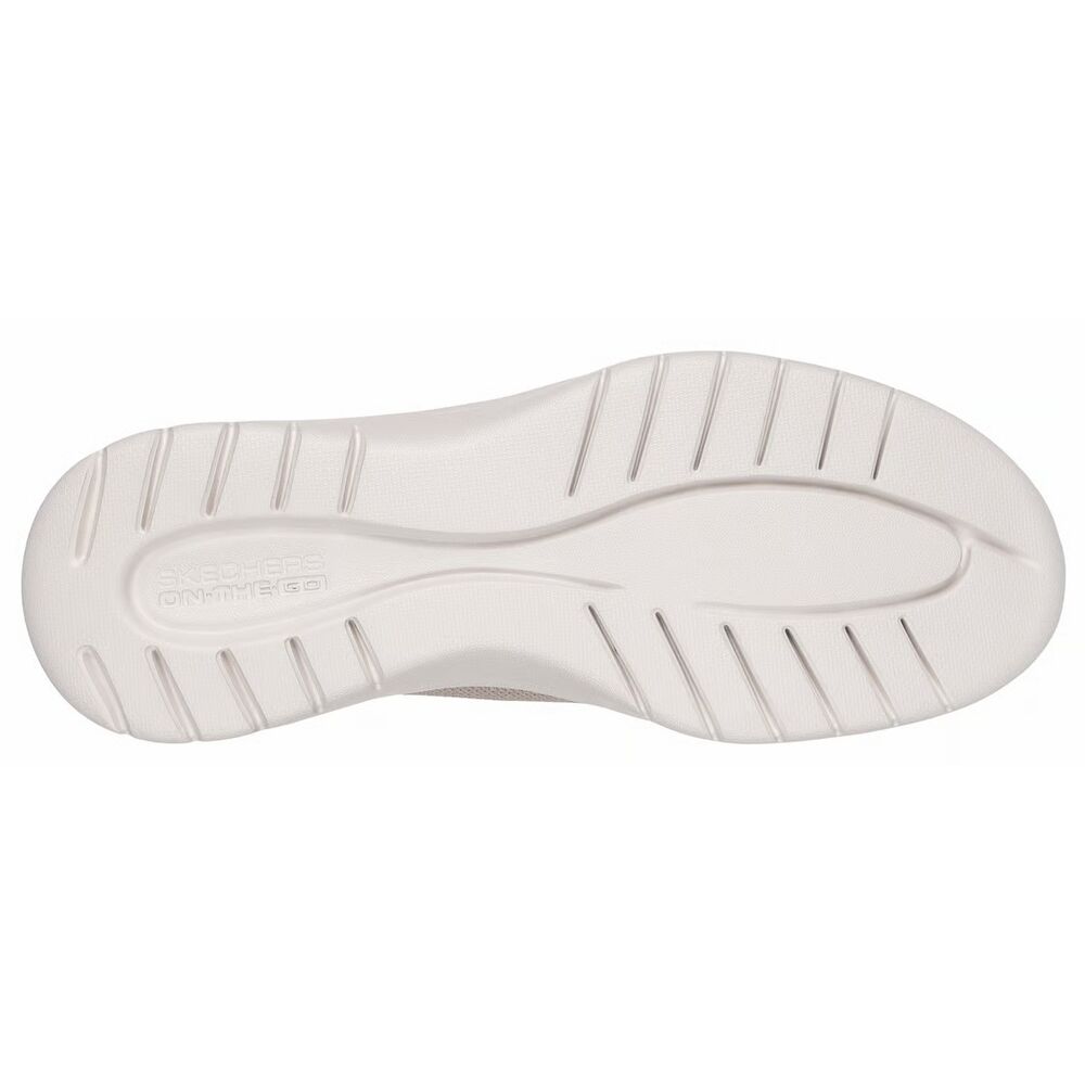 Skechers Instapper Hands-Free Slip-Ins On The Go Flex Clover 138182 TPE Taupe Machine Washable - 197627791845