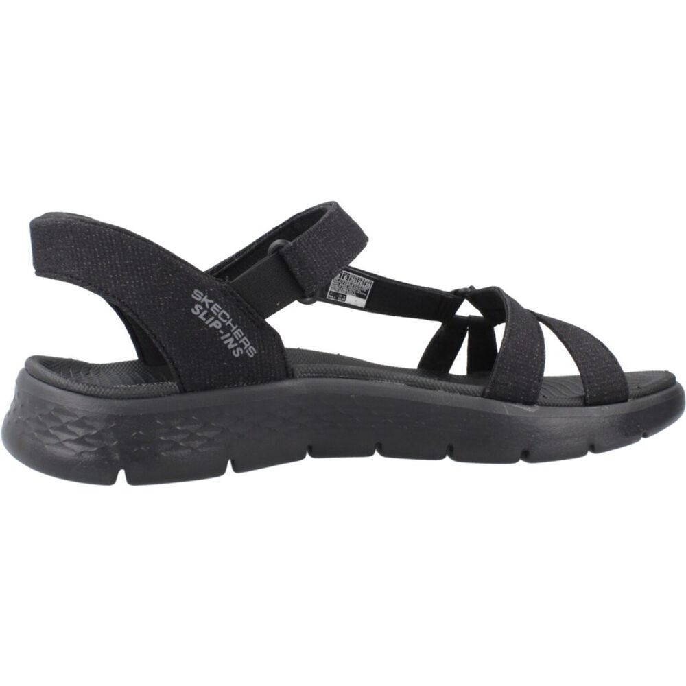 Skechers Sandaal Go Walk Flex Sandal-Illuminate 141481/BBK Zwart Slip-Ins Machine Washable - 197627456140