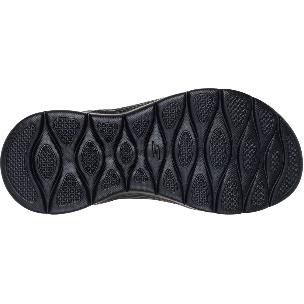Skechers Sandaal Go Walk Flex Sandal-Illuminate 141481/BBK Zwart Slip-Ins Machine Washable - 197627456140