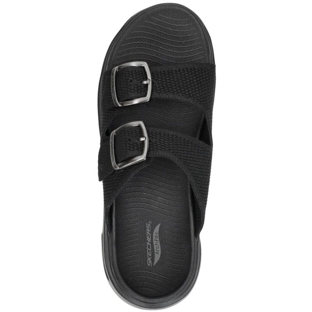 Skechers Slipper Go Walk Arch Fit 2.0 Chloe 140871 BBK Black - 198739088649