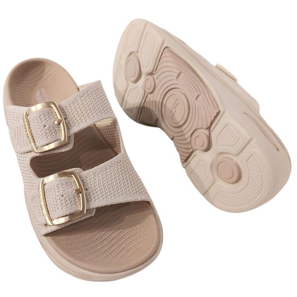 Skechers Slipper Go Walk Arch Fit 2.0 Chloe 140871 NAT Naturel - 198376902421