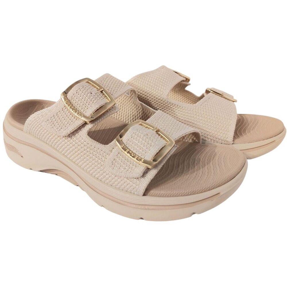 Skechers Slipper Go Walk Arch Fit 2.0 Chloe 140871 NAT Naturel - 198376902421