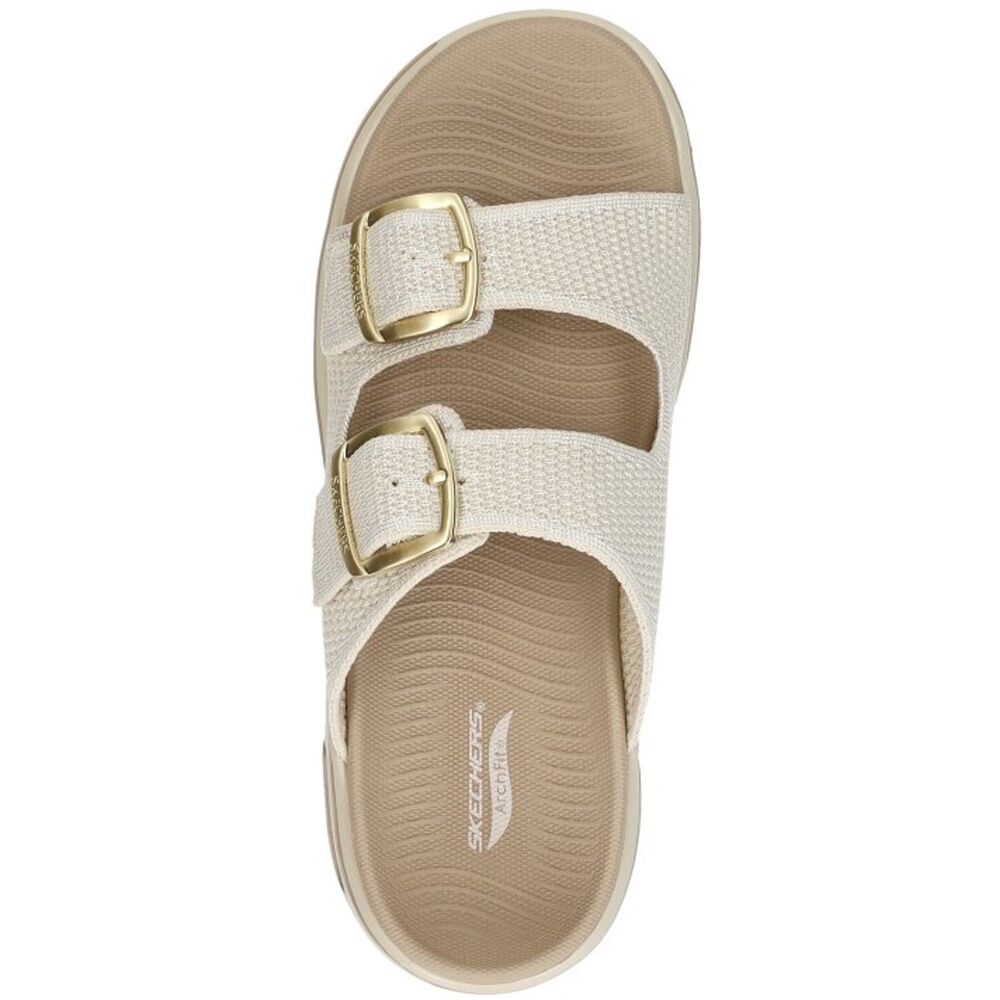 Skechers Slipper Go Walk Arch Fit 2.0 Chloe 140871 NAT Naturel - 198376902391
