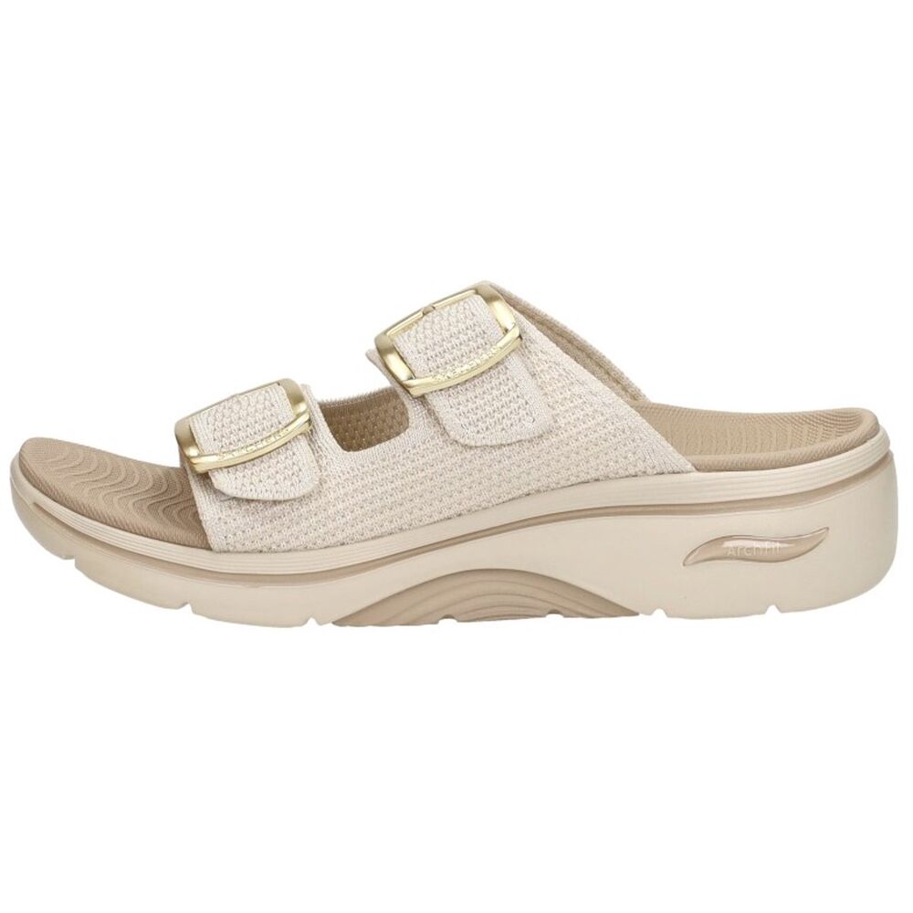 Skechers Slipper Go Walk Arch Fit 2.0 Chloe 140871 NAT Naturel - 198376902391