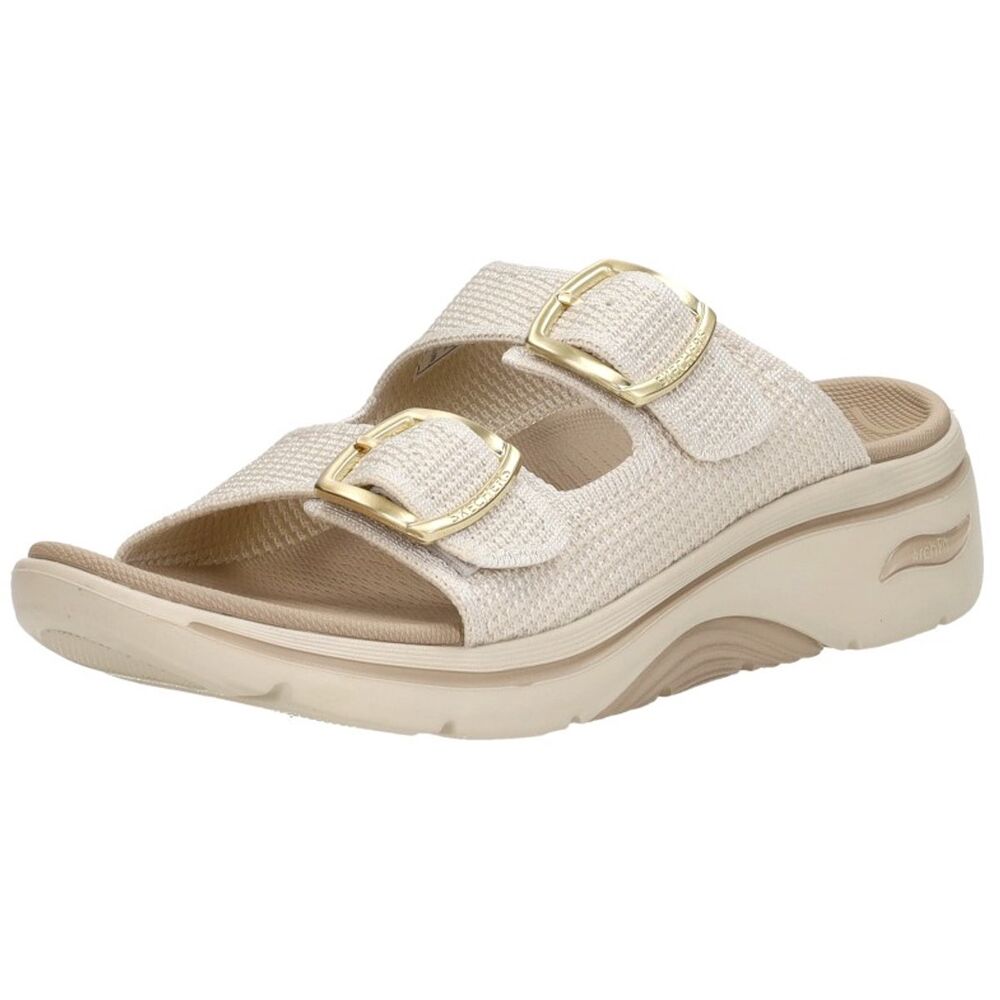 Skechers Slipper Go Walk Arch Fit 2.0 Chloe 140871 NAT Naturel - 198376902391
