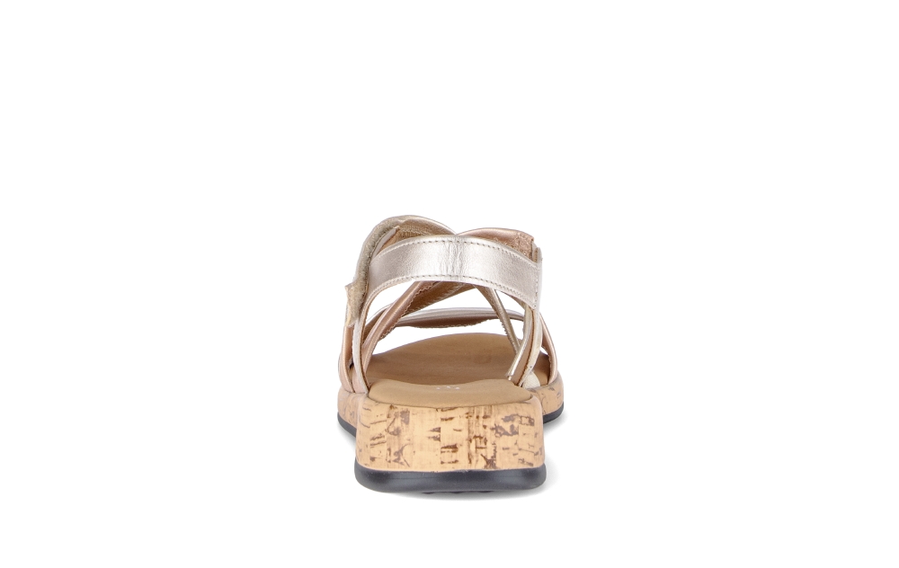 Gabor Sandaal 82.736.82 Puder Plat Roze Goud Metallic Combi - 4068283839164