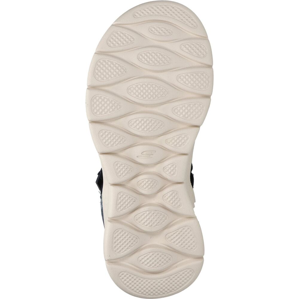 Skechers Sandaal Hands Free Slip-Ins Go Walk Flex Sandal-Illuminate 141481 NVY Navy Machine Washable - 197627456225