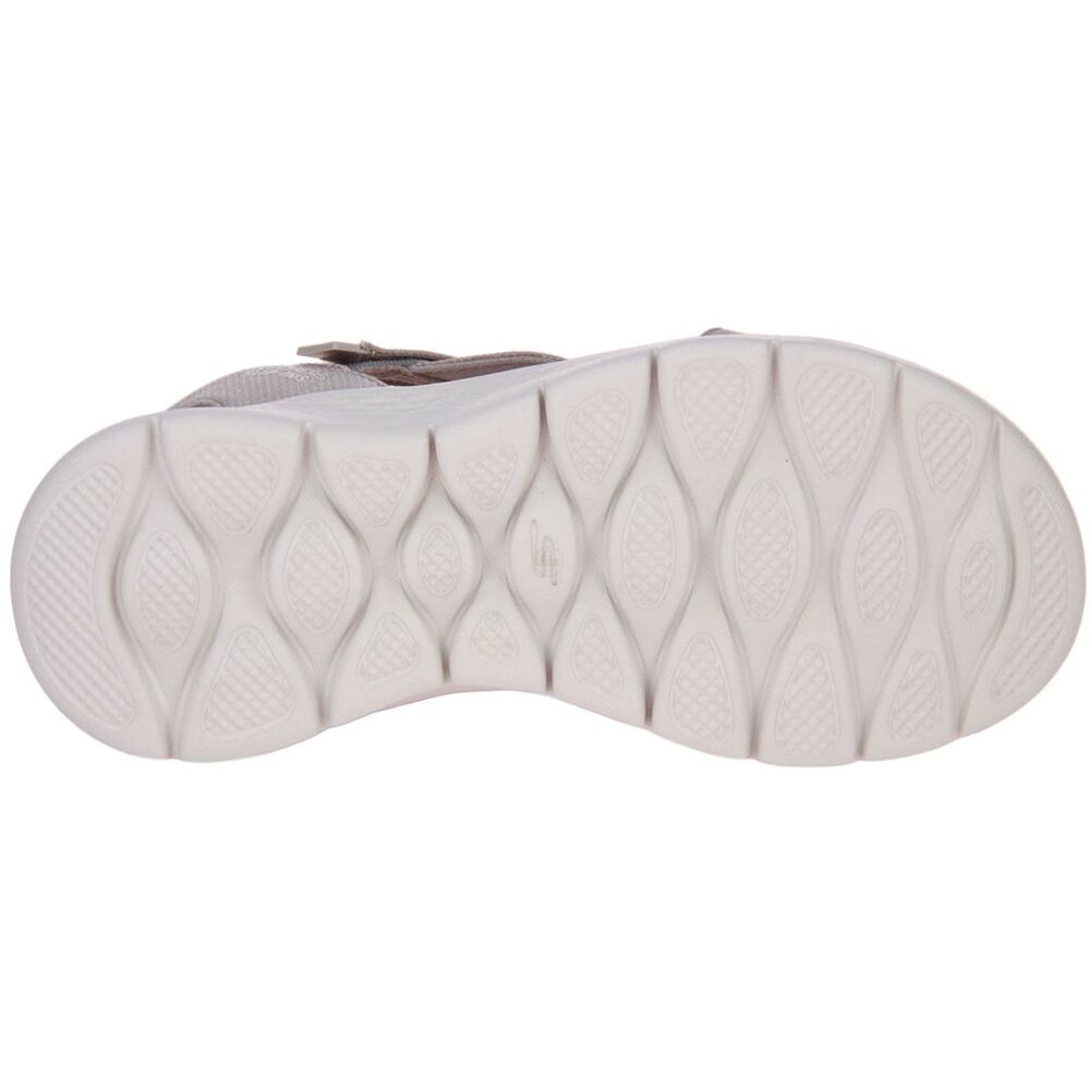 Skechers Sandaal Hands Free Slip-Ins Go Walk Flex Sandal-Illuminate 141481 TPE Taupe Machine Washable - 197976582262