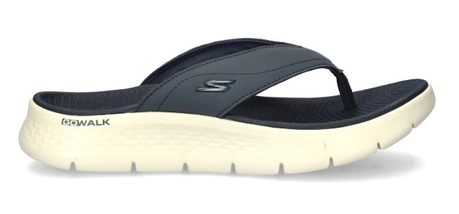 Skechers Slipper Go Walk Flex Vallejo 229202 NVY Navy Machine Washable - 197627562827