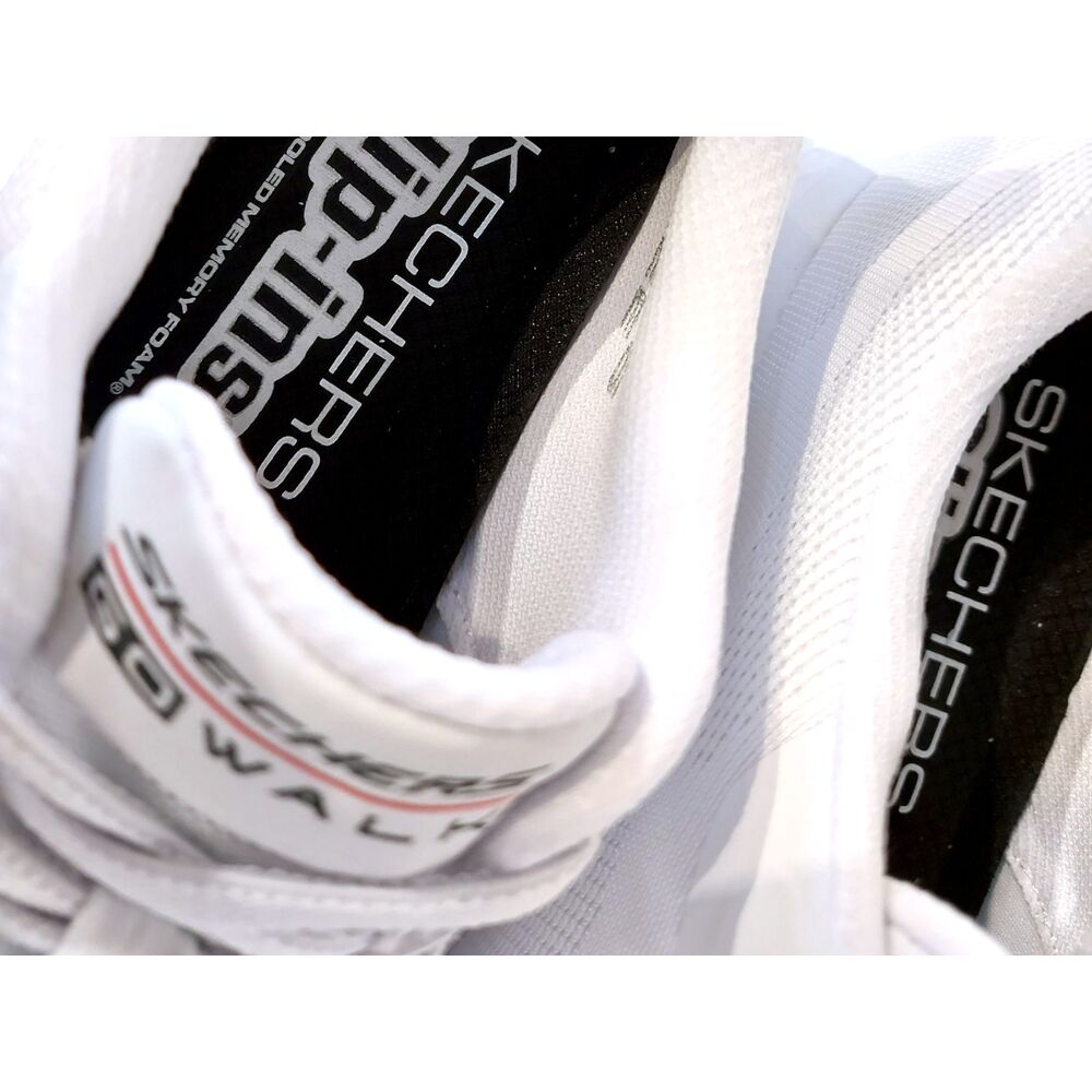 Skechers Instapper Hands-Free Slip-Ins Go Walk Flex Master 216924 WRD White Red - 199252688668