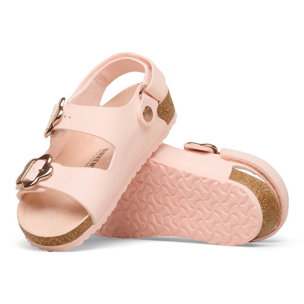 Birkenstock Sandaal Milano AS Flower 1031667 Light Rose Tonal Smal - 4067707765423
