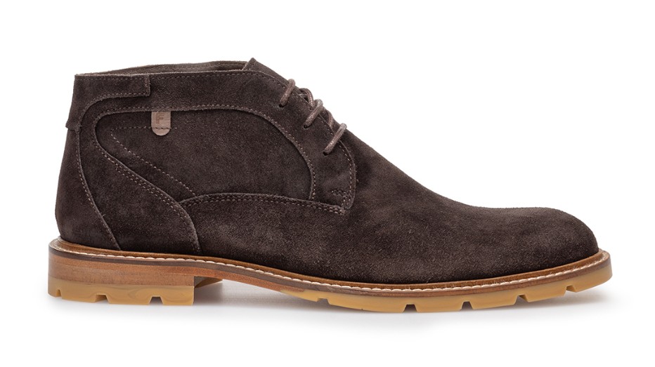 Floris Van Bommel Nette Veterboot De Braver 01.04 SFM-50171-21-01 Dark Brown - 8720244831360