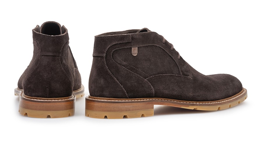 Floris Van Bommel Nette Veterboot De Braver 01.04 SFM-50171-21-01 Dark Brown - 8720244831360_3E74