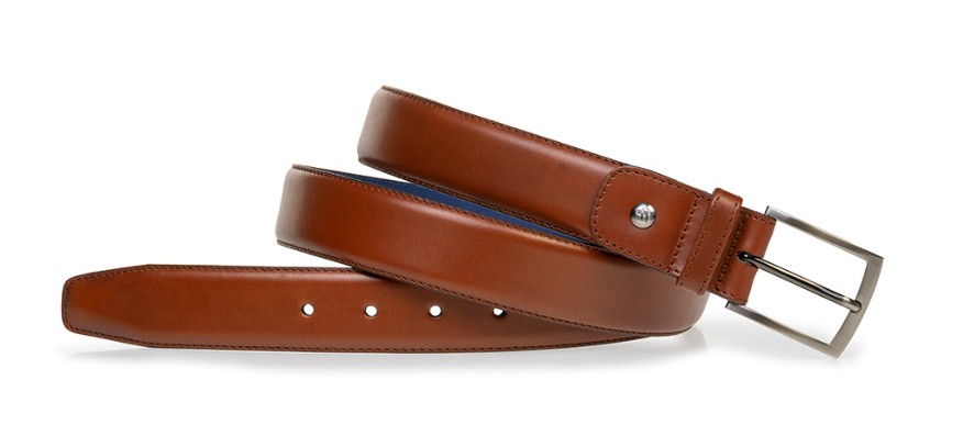 Floris van Bommel Riem De Belter 06.07 CFM-10015-23-02 Cognac 3.5CM Breed - 8719092203719