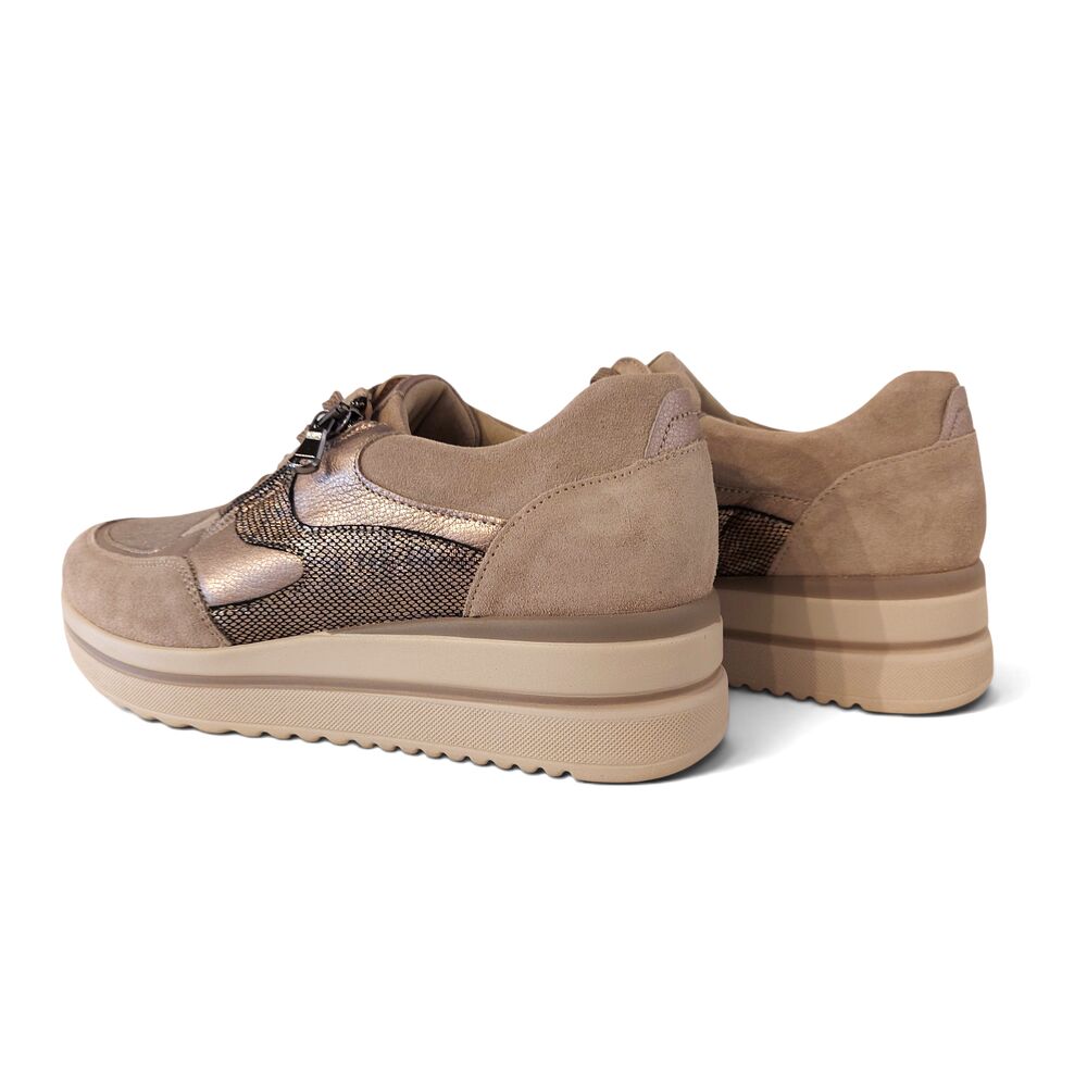 Waldlaufer Bungeez Sneaker 669K01 506 876 K Storm Bronce Mouse Taupe - 4069134549928